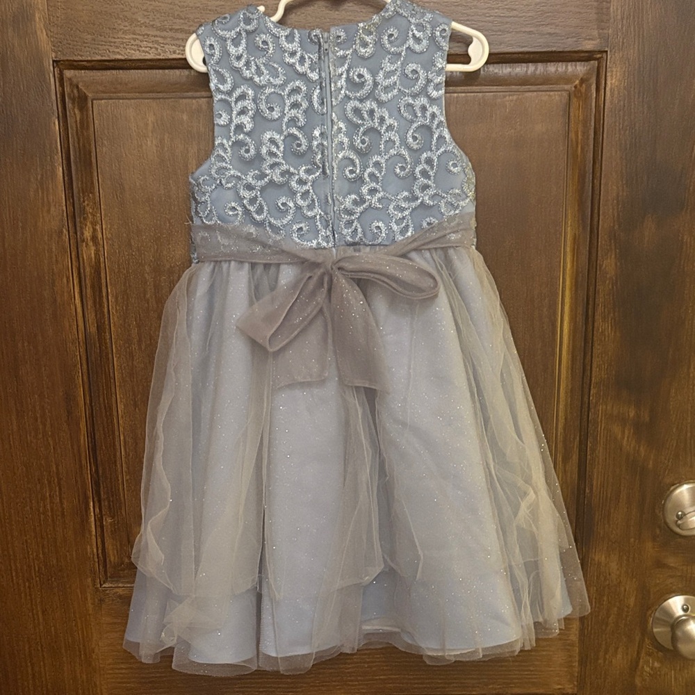 Elegant Blue Rare Editions Kids Dress - Picture 2 of 2